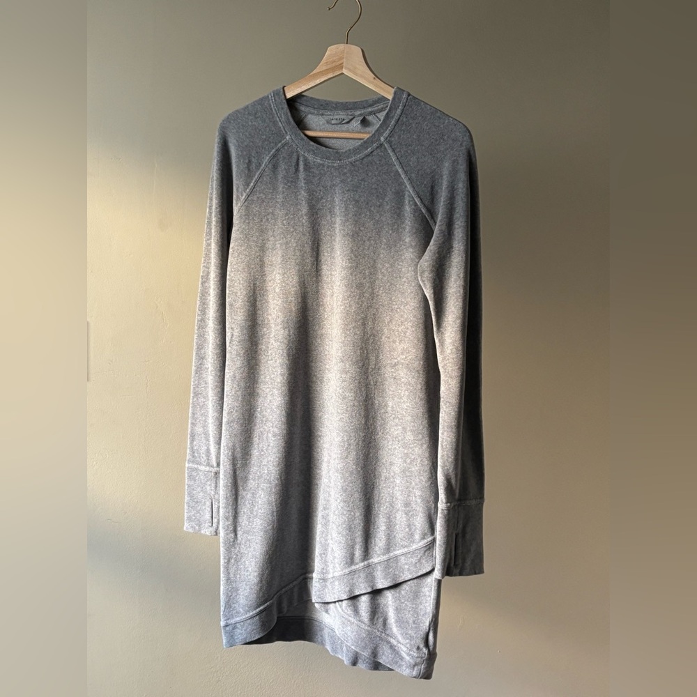 Athleta - Criss Cross Sweatshirt Dress - S - Picture 1 of 11